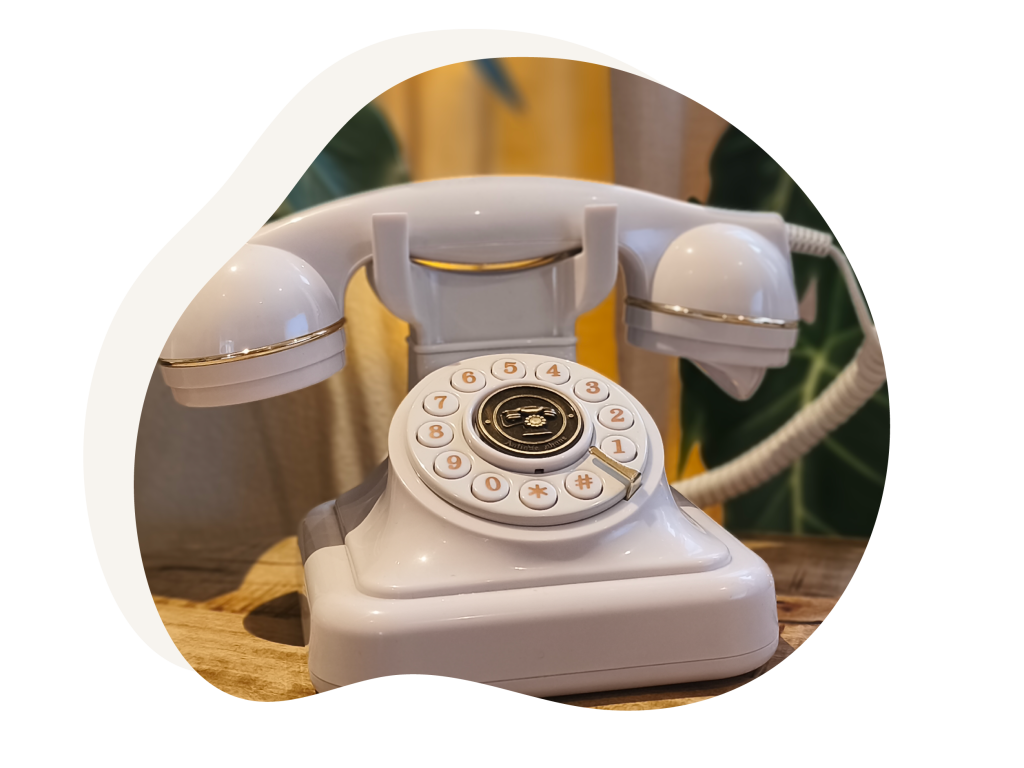 Téléphone vintage. Livre d'or audio. Location livre d'or audio. Mariage, enterrement, évènement professionnel
